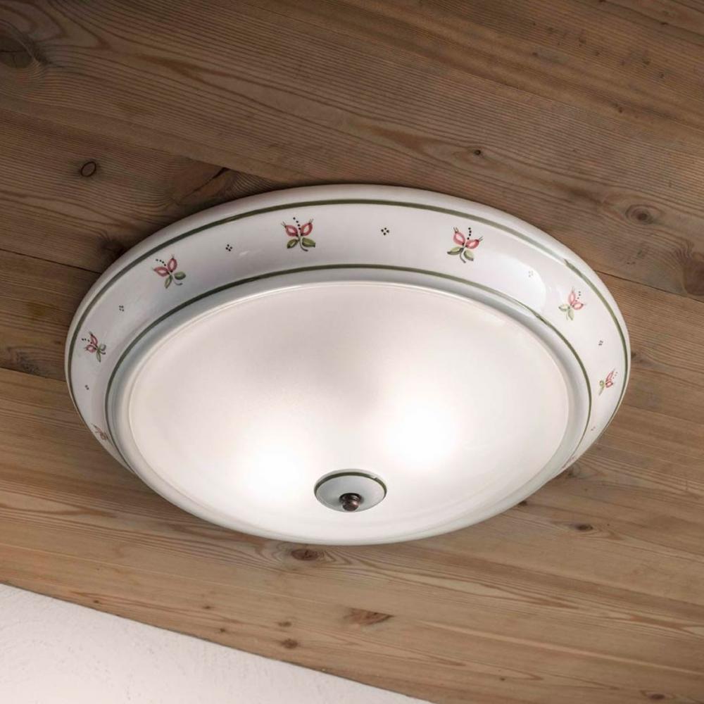 mediterran mennyezeti klasszikus lampa egyedi kezzel festett lampak polgari elegans fenyes keramia alacsony belmagassag konyha nappali haloszoba lakberendezesi uzlet bolt budapest.jpg